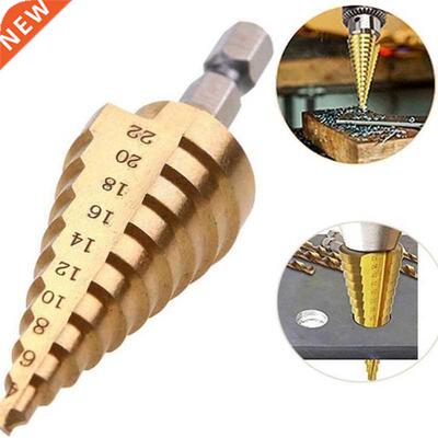 Tool Drll Step Ttanum Speed Coated Steel Cone Hole Cutter