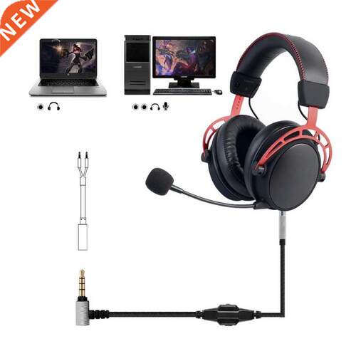 3.5mm Headphone Cable Audo- Cord Lne For HyperX Cloud Mx