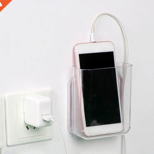 Transparent Wall Mounted Organizer Storage Box Student Bedro