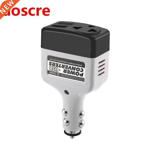 DC 12/24 V to AC 220 V/USB 6 V Car Power nverter Adapter Mo