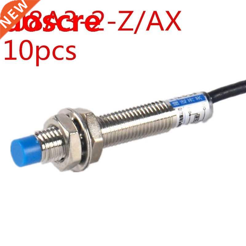 10pcs M8 2mm sensing DC 5V NPN NC LJ8A3-2-Z/AX-5V cylinder i