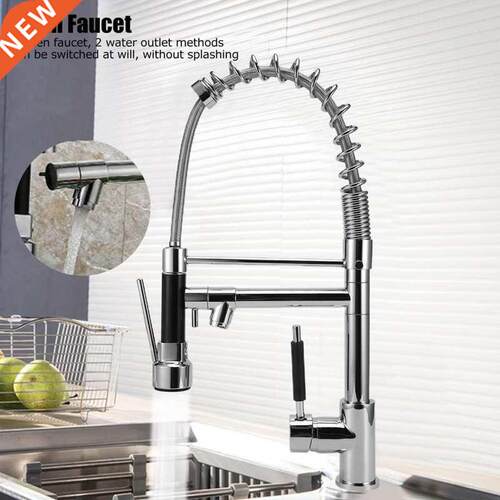 9/16 3/8 Inch Kitchen Faucet 360 Degree Rotating Waterfall B