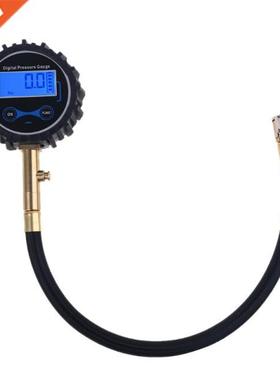 Digital Tire Air Pressure Gauge with Quick Clip Air Chuck Pr