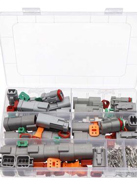 202pcs Waterproof Wire Connector DTM06 2//4/6/8/12S Pin DT0