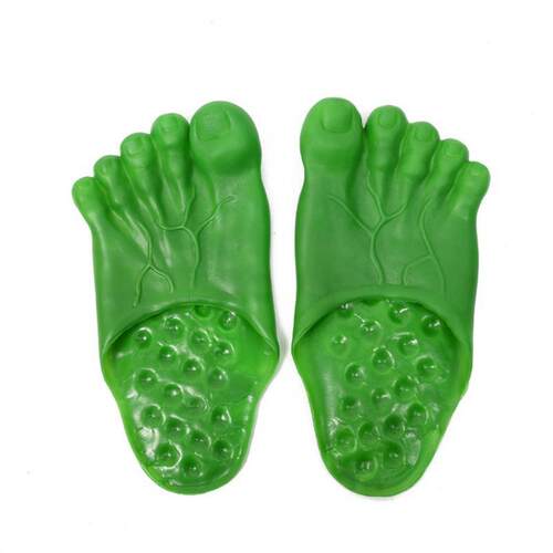 0cm Simulation Big Feet Slippers Ghost Shoes Toe Beach Shoe