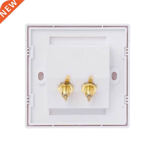 RCA Wall Socket Audio Panel Speaker Junction Box Lotus Power