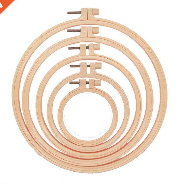 1Pc Embroidery Cross-Stitch Frame Hoop Circle Embroidery She
