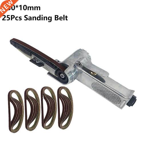 3/8 ir Belt Snder Pneumtic ngle Grinder With 25Pcs Snd
