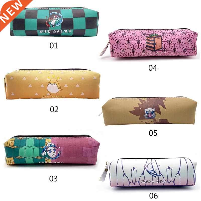 Anime Demon Slayer Kimetsu No Yaiba Pencil Case Zipper Penc
