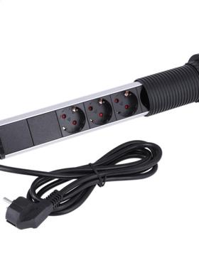 Electrical Socket Power Outlet Kitchen Worktop Desk Pull Up