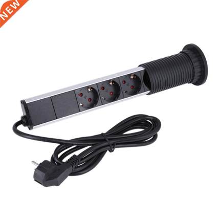 Electrical Socket Power Outlet Kitchen Worktop Desk Pull Up