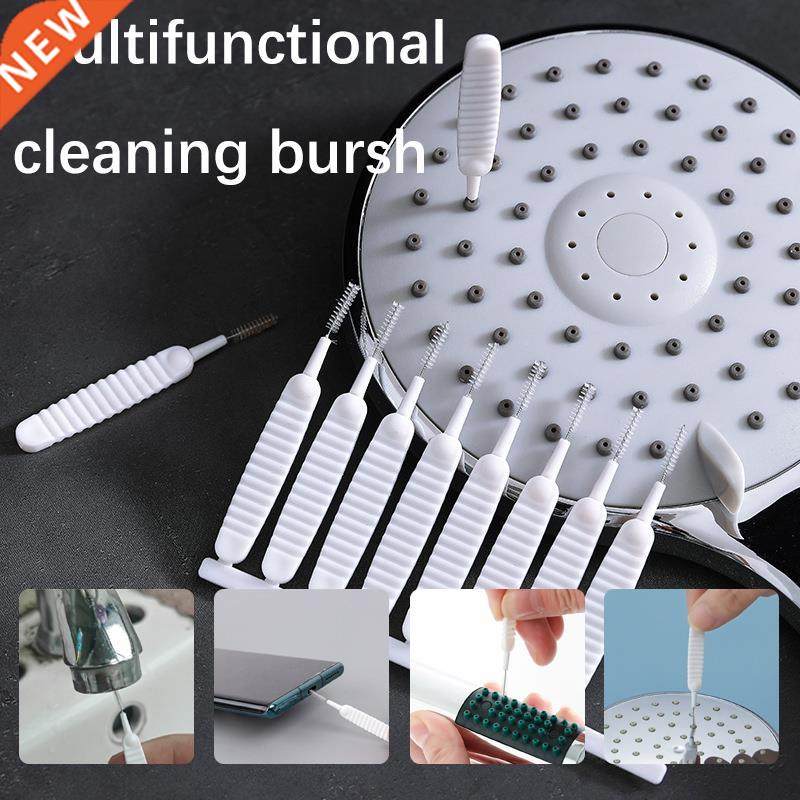 10pcs/set Shower Head Cleaning Brush Washing Anti-clogging S