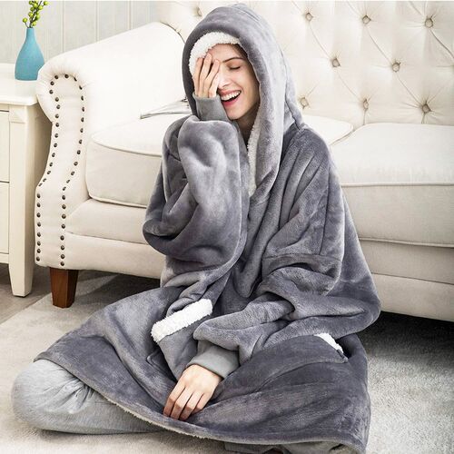 Oversized Hoodies Sweatshirt Women Winter Hoodies Fleece Gia