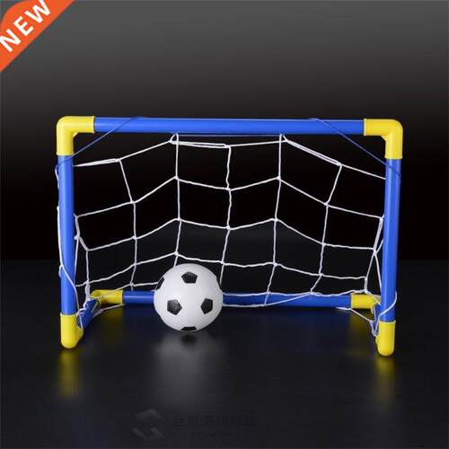 447mm Folding Mini Football Soccer Goal Post Net Set with Pu