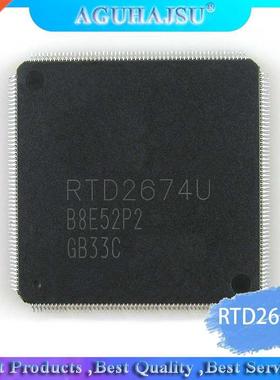 2Pcs RTD2674U-GR QFP RTD2674U RTD2674 LCD TV drver board C
