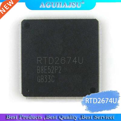 2Pcs RTD2674U-GR QFP RTD2674U RTD2674 LCD TV drver board C