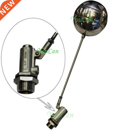 Stainless Steel 304 Flow Control Float ball Valve BSPP Male