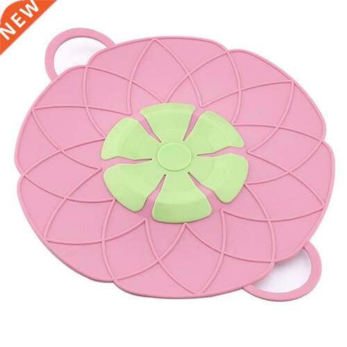 Silicone Lid Spill Sper Cover for Pot Pan Kitchen Accesso