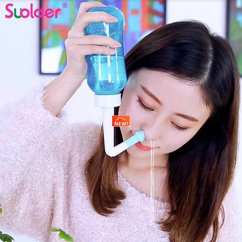 Adults Children Nasal Wash Cleaner Sinusite Nose Protector C