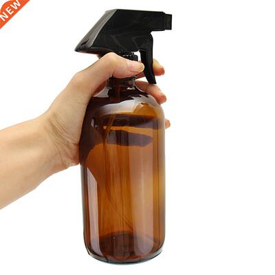 250/500ML mber Glss Spry Bottles Wter Spryer Trigger Fo