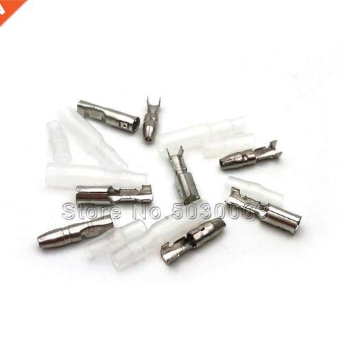 50sets Automotive wires pair terminals flame retardant sheat