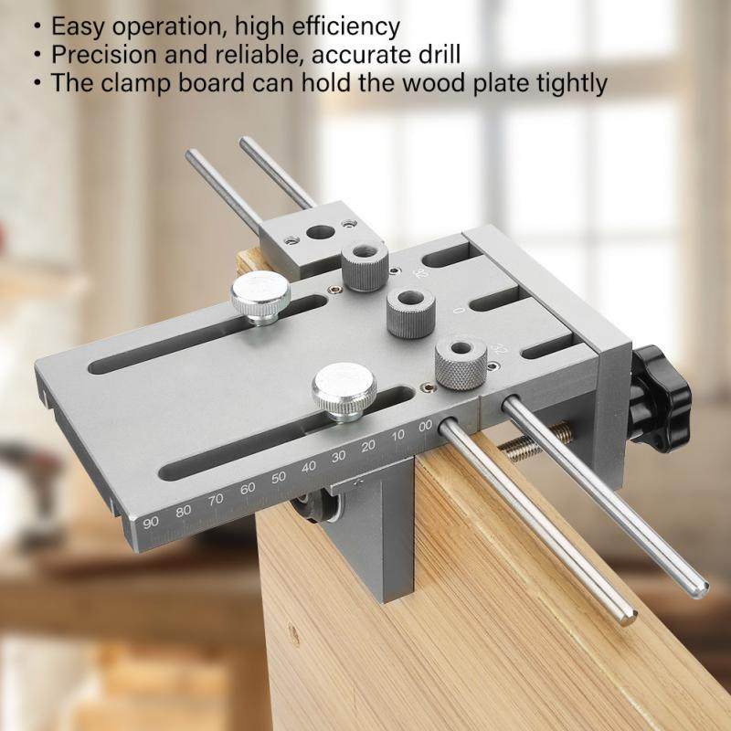 3 in 1 Woodworking Self Centering Dowelling Jig Drill Guide