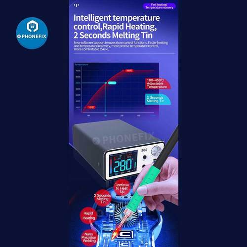 JCID AIXUN TB Smart Soldering Station With T210 /T115 Seri