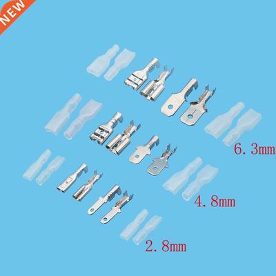 40Pcs(10Set) Male Female 2.8mm 4.8mm 6.mm Spade Crimp Termi