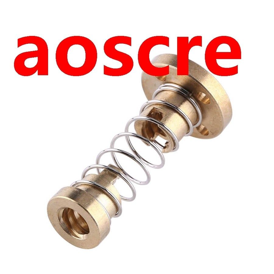 Lead Screw 8mm Anti-backlash Spring Loaded Nut For Printer T