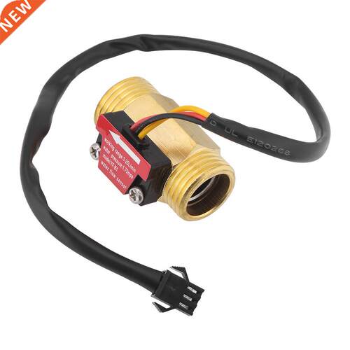 G1/2 Thread Metal Water Flow Sensor Switch Household Magneti