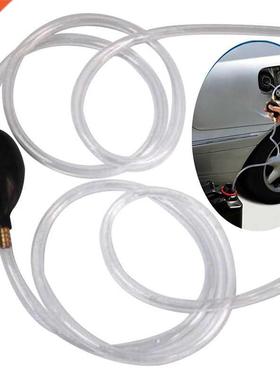 Auto Car Siphon Syphon Hose Tube Liquid Transfer Manual Hand