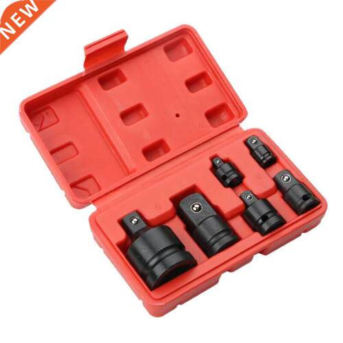6PCS Impact Reducer & Sleeve Adapter Socket Wrench 1/4 1