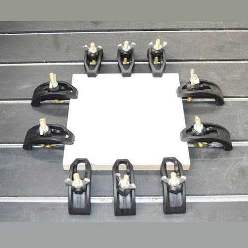5pcs 85mm Bow Plate Sets Pressure Plate Clamp Fixture 适用于