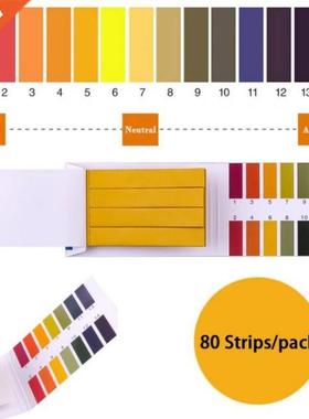 80 Strips/pack PH 1-14 Litmus Paper Full PH Tester Papers Co