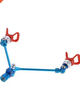 Paint Spray Gun Double Nozzle Pole Paint Spray Airless Airle