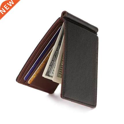 Brand Men Wallet Short Skin Wallets Purses PU Leather Money