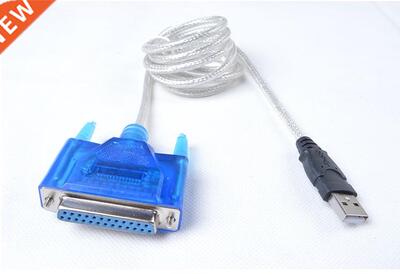 USB 2.0 To 25 Pin DB25 Female Parallel Port Cable IEEE 128