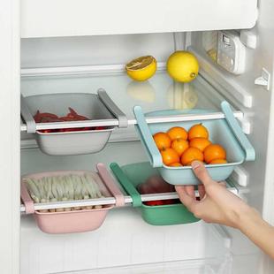 Fridge Organizer Storage Rack Kitchen Freezer Shelf Pull-out