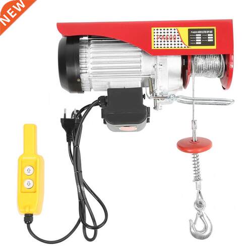 300/600kg Electric Hoist Winch Remote Control Cable Lifting