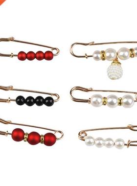 6Pcs Large Safety Pin, Used for DIY to Make Elastic Waistban