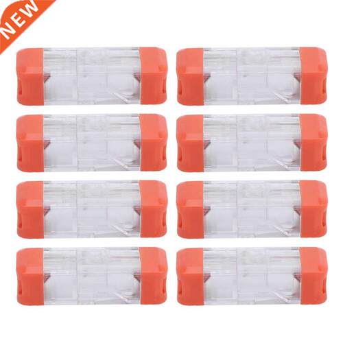 electric meter 20Pcs Wire Block Clamp Terminal Transparent S