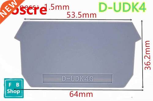 D-UDK4 inlet and double outlet UDK4 sealing plate wire termi