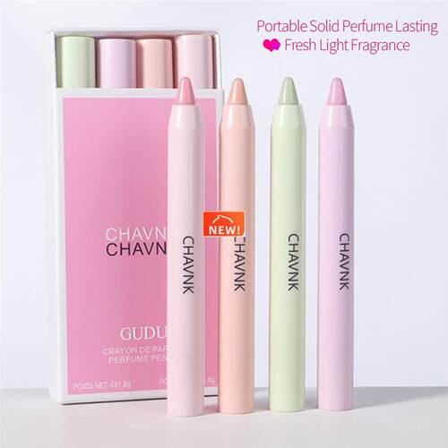 Portable Solid Perfume Stick Fragrances Women Men Solid Balm