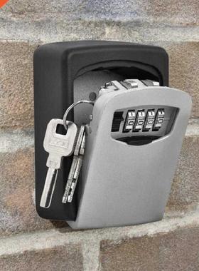 Safe-Box Key-Storage Password-Lock Hidden-Keys 4-Digit-Combi