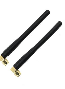 2Pcs 2.4G Antenna SMA Male WiFi Antenna 3dbi 2400MHz SMA Mal