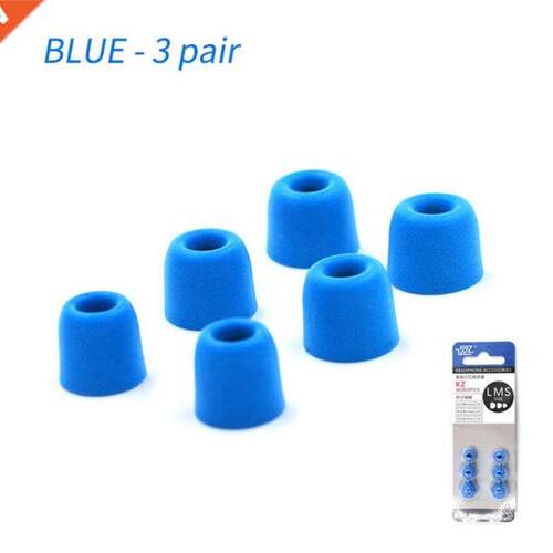 KZ Original Memory Foam Ear Tips 3 Pair Noise Isolating Comf