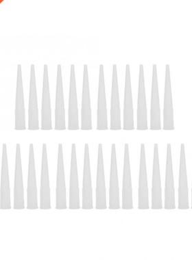 30pcs Caulk Nozzles Plastic Glass Glue Nozzles Sealant Silic