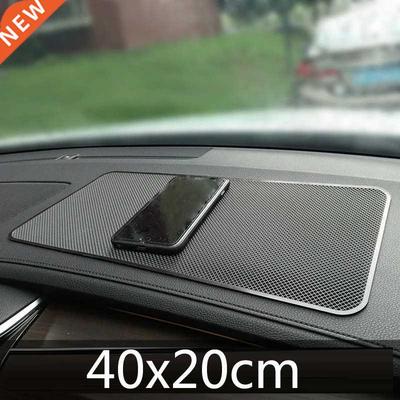 40x20cm Big Car Dashboard Sticky Anti-Slip PVC Mat Silicone