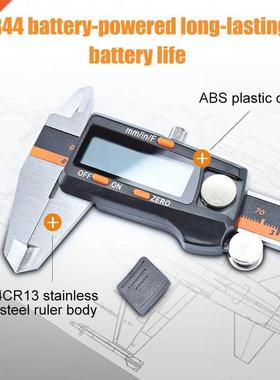 Caliper Electronic Vernier Metal Digital Calipers Sliding Ga
