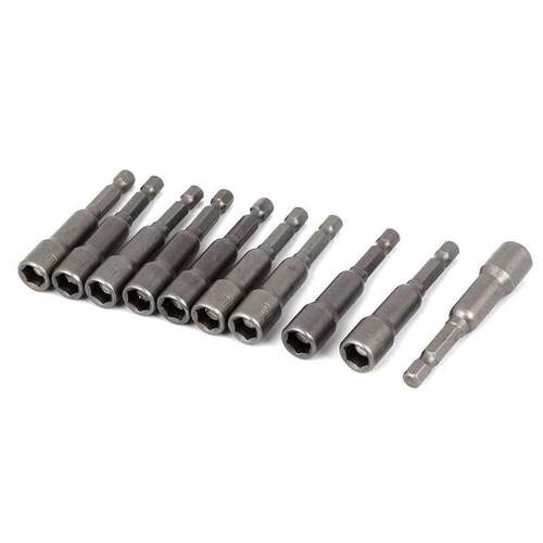 8mm Hexagon Magnetic Nut Socket Driver Bit Adapter 65mm Long